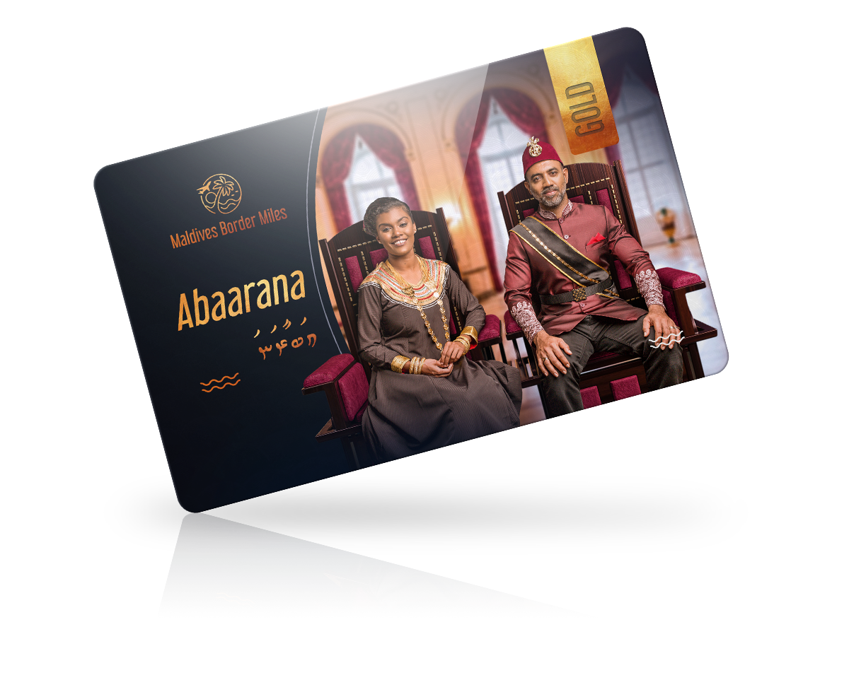 Goldstufe der Malediven Border Miles Gold Level der Malediven Border Miles
